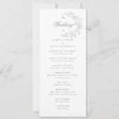 Weddenprogramma (Voorkant)