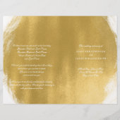 Weddenprogramma Gold Paint Kijk (Voorkant)