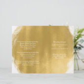 Weddenprogramma Gold Paint Kijk (Staand voorkant)