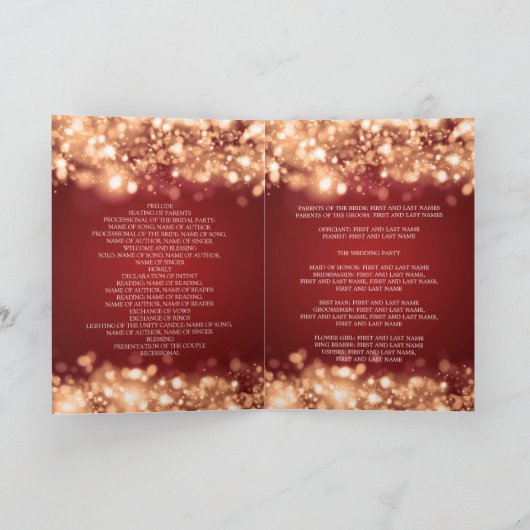 Weddenprogramma Mousserend Licht Gold Programma (Binnen)