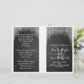 Weddenprogramma Night Dazzle Black (Staand voorkant)