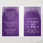 Weddenprogramma Night Dazzle Paars (Voorkant)