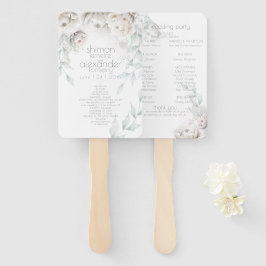 Weddenprogramma | Paaspestvolken voor Waterverf Handwaaier