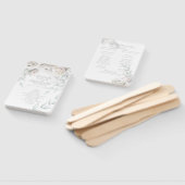 Weddenprogramma | Paaspestvolken voor Waterverf Handwaaier (Niet-gemonteerd)