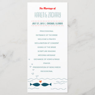 Weddenprogramma Programmakaart