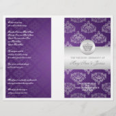 Weddenprogramma Royal Crown Paars (Voorkant)