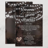 Weddenprogramma | Rustic Country Wedding (Voorkant / Achterkant)