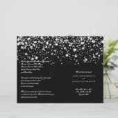 Weddenprogramma Silver Midnight Glam (Staand voorkant)