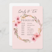 Weddenprogramma's Programmakaart (Voorkant / Achterkant)