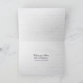 Weddenquote op Whitewash-out hout kaart (Binnen)