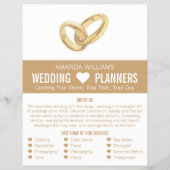 Weddenrennen, bruiloft Adverteren Flyer (Voorkant)