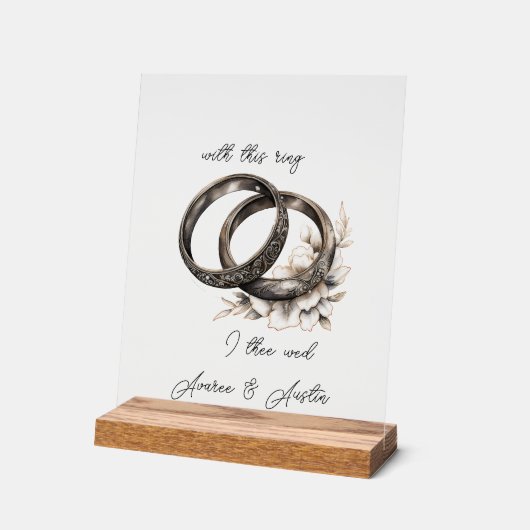 Weddenrennen en -bloemen acryl bord (Hoek)