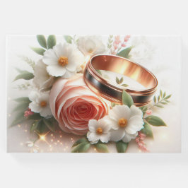 Weddenrennen en -bloemen gastenboek