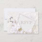 Weddenrennen en champagnebril RSVP (Voorkant)