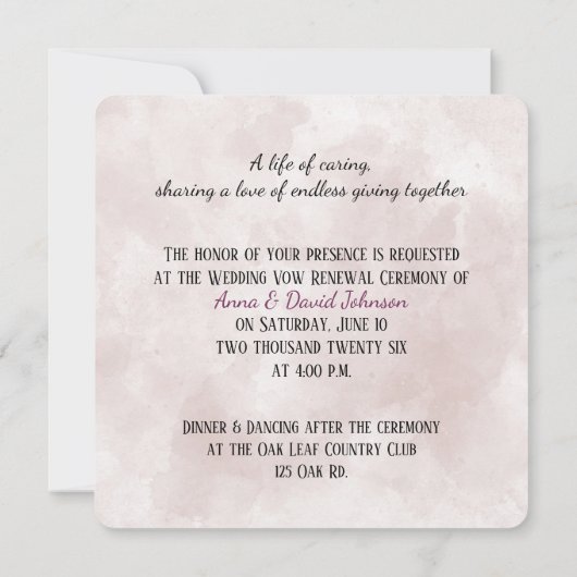 Weddenrennen in Seashell strand Heart Kaart (Achterkant)