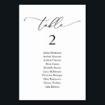 Weddenrennen, Modern Guest Seating Chart Tabel N Kaart<br><div class="desc">De Kaart van de Grafiek van de Lijst van de Kerst van de Dinner van de bruiloft van de weddenschap,  Gematigde Klassy romantisch thema aanpassen de tekst en/of verwijderen en vullen met uw thema van de de trouwpartij in kleur.</div>