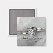 Weddenrennen op grijs magneet (Voorkant / Achterkant)