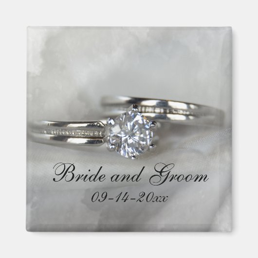 Weddenrennen op grijs magneet (Voorkant)