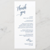 Weddenrennen, plaatsen met dank aan je kaarten (Voorkant)