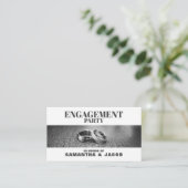 Weddenrennen, uitnodiging voor Ticket van de Parti Informatiekaartje (Staand voorkant)