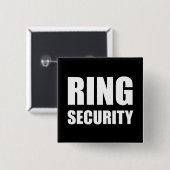 Weddenrennen Vierkante Button 5,1 Cm (Voorkant /achterkant)