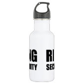 Weddenrennen Waterfles (Voorkant)