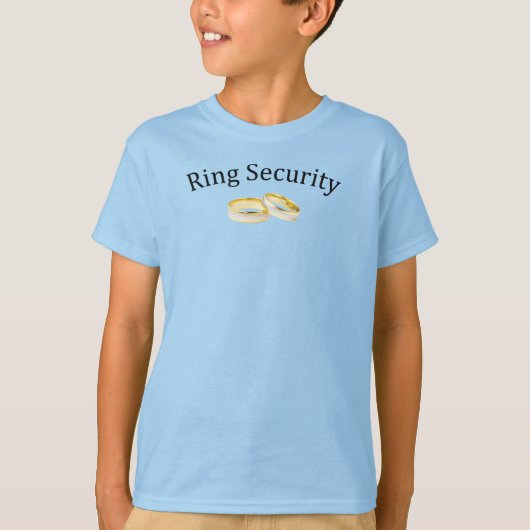 Weddenringdrager T-shirt (Voorkant)