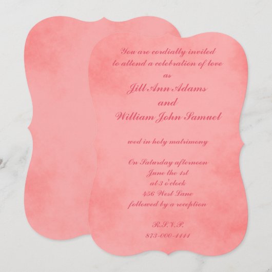 Weddenroze Parchment Kaart (Voorkant / Achterkant)