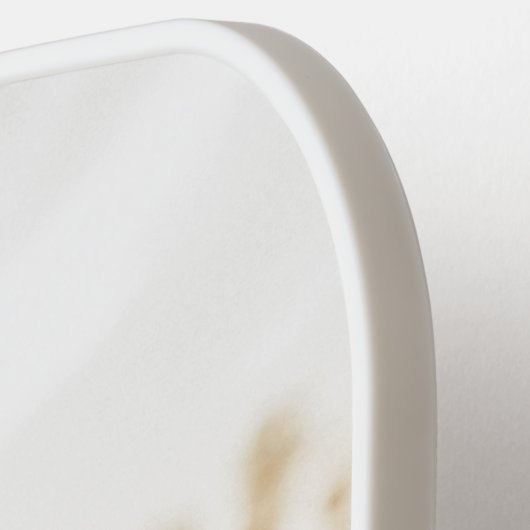 Weddenschap 2 Foto Memory Newly Weds Keepomwille Pickleball Paddle (Links Detail)