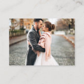 Weddenschap 2 QR RSVP - Details Roos met foto-usty Informatiekaartje (Achterkant)