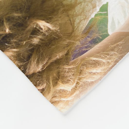 Weddenschap 6 Square Photo Collage Fleece Deken (Hoek)