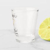 Weddenschap Aangepaste keepslag Shot Glas (Rechts)