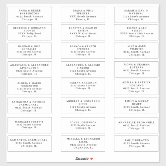 Weddenschap Adresetiketten snijden vinylSticker Sticker (Vel)