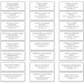 Weddenschap Adresetiketten snijden vinylSticker Sticker (Voorkant)