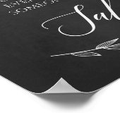 Weddenschap - Alcohol Wedding Chalkboard Poster (Hoek)
