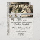 Weddenschap Antiek bride Kaart (Voorkant / Achterkant)