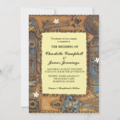 Weddenschap Antiek Skeleton Key Uitnodiging (Voorkant)