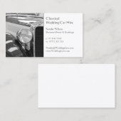 Weddenschap auto hire, foto toevoegen - Visitekaar Visitekaartje (Voorkant / Achterkant)