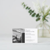 Weddenschap auto hire, foto toevoegen - Visitekaar Visitekaartje (Staand voorkant)