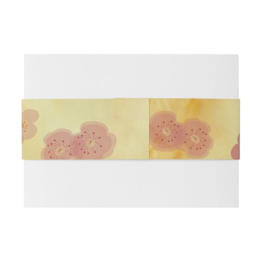 Weddenschap Aziatisch beïnvloed Uitnodigingen Wikkel (Achterkant Voorbeeld)