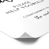 Weddenschap Bathroom Basket voor dames-bruiloft Poster (Hoek)