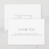 Weddenschap Bedankt (Voorkant / Achterkant)
