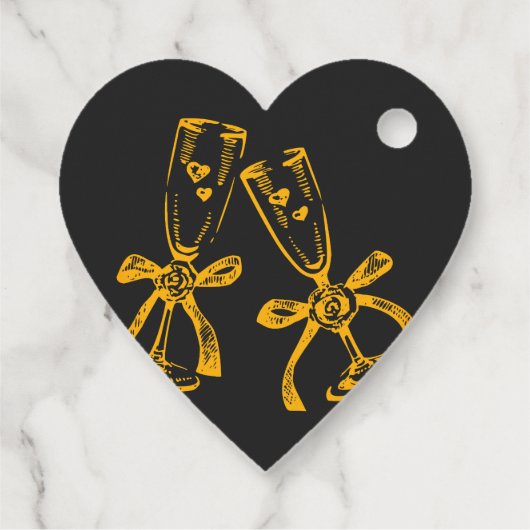 Weddenschap Bedankt Bedankjes Labels (Achterkant)