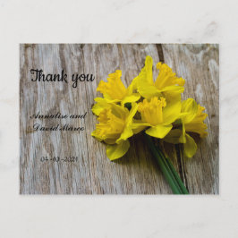 Weddenschap Bedankt Briefkaart