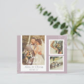 Weddenschap Bedankt Briefkaart (Staand voorkant)