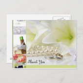 Weddenschap Bedankt Briefkaart (Voorkant / Achterkant)