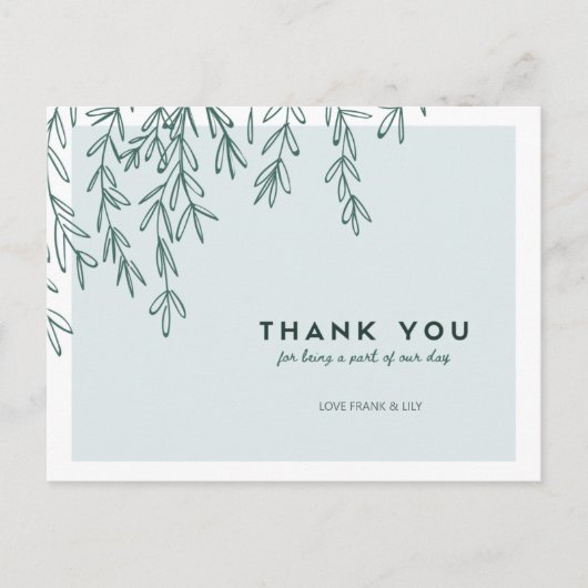 Weddenschap Bedankt Briefkaart