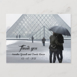 Weddenschap Bedankt Briefkaart