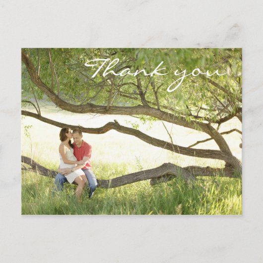 Weddenschap Bedankt Briefkaart (Voorkant)