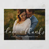 Weddenschap Bedankt Briefkaart (Voorkant)